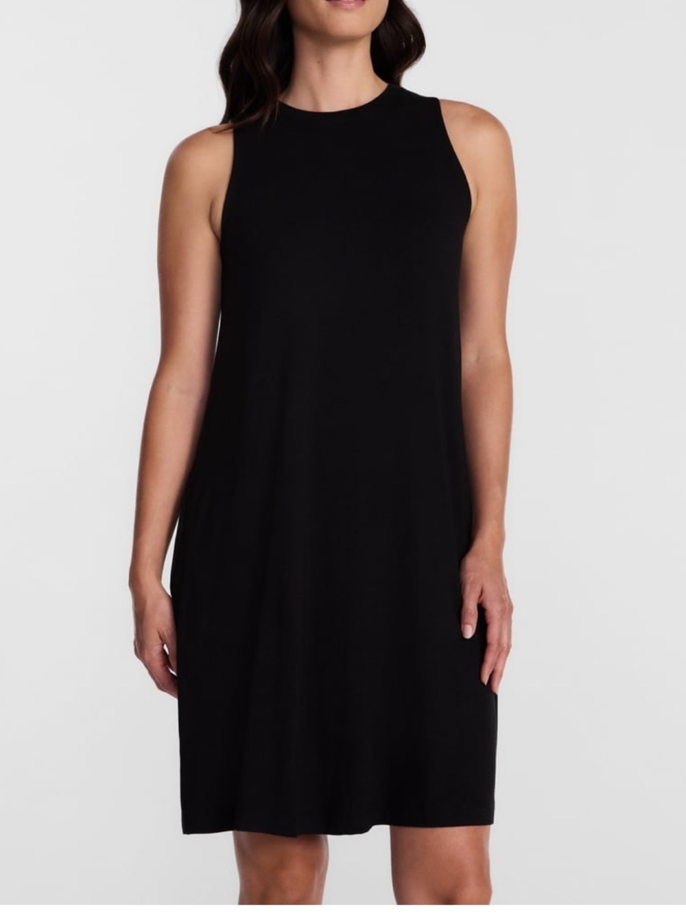 Women's Sleeveless Knit Swing Dress Size Small
